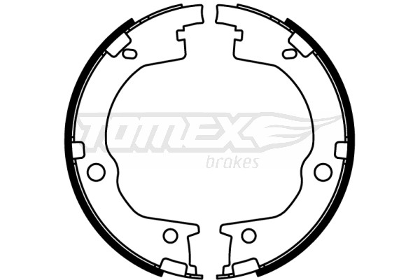 TOMEX Brakes Bremsbackensatz